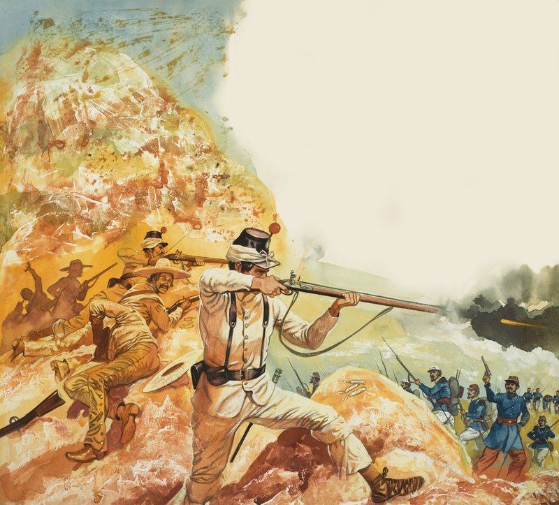 Guerriglieri messicani da Angus McBride