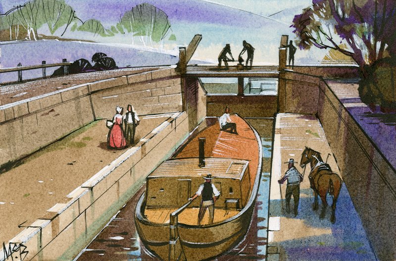 Shropshire Union Canal da Angus McBride