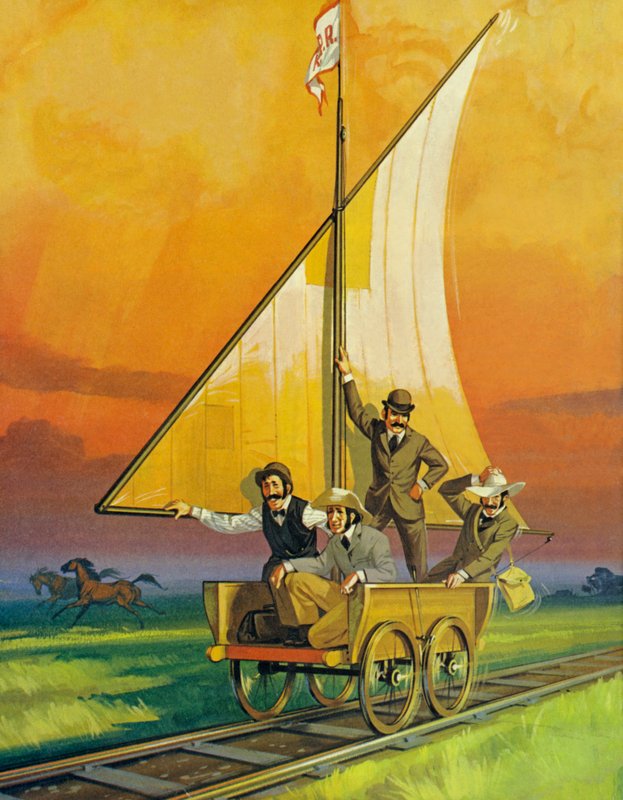 La macchina a vela (litografia a colori) da Angus McBride