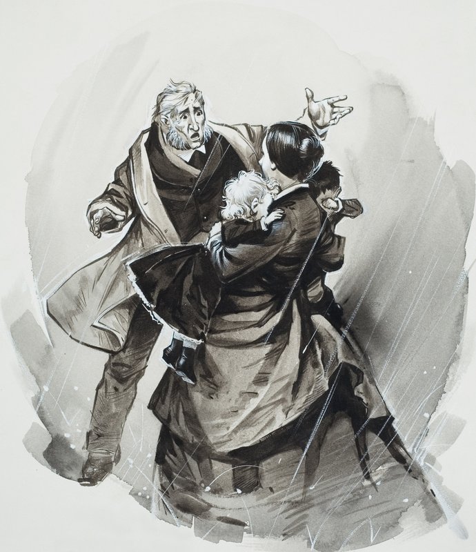 Dove sono gli altri" (gouache su carta) da Angus McBride
