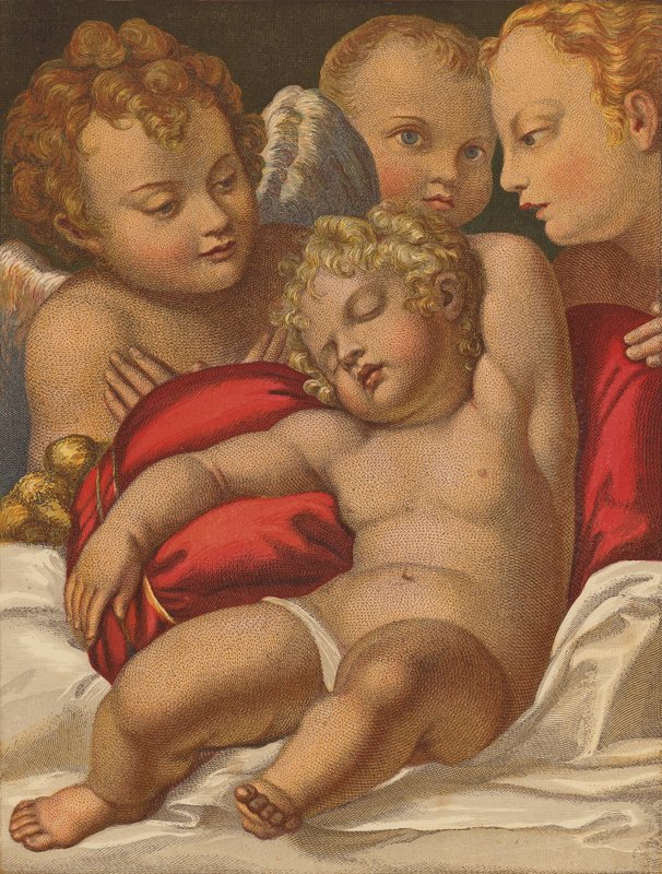 Il Salvatore Infante da Annibale (after) Carracci