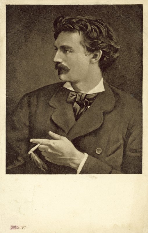 Autoritratto di Anselm Feuerbach da Anselm Feuerbach