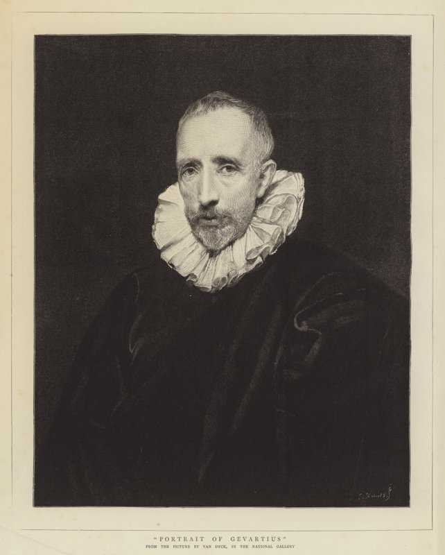 Ritratto di Gevartius da Anthony van Dyck