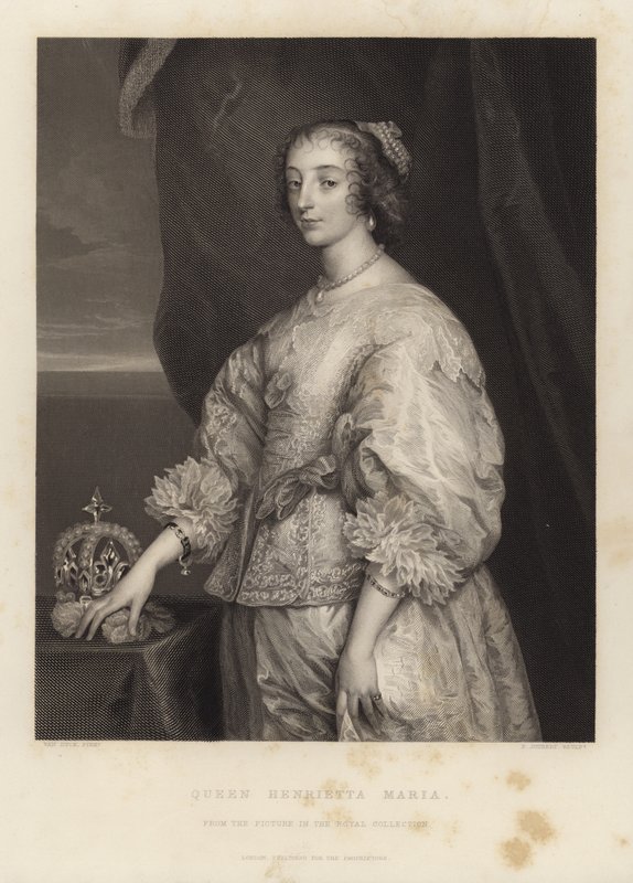 Enrichetta Maria da Anthony van Dyck