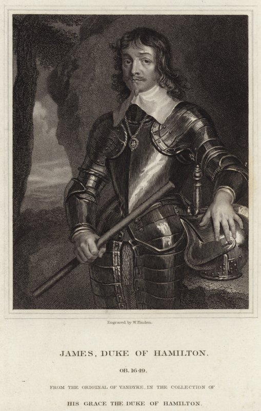 Ritratto di James Hamilton, Duca di Hamilton da Anthony van Dyck