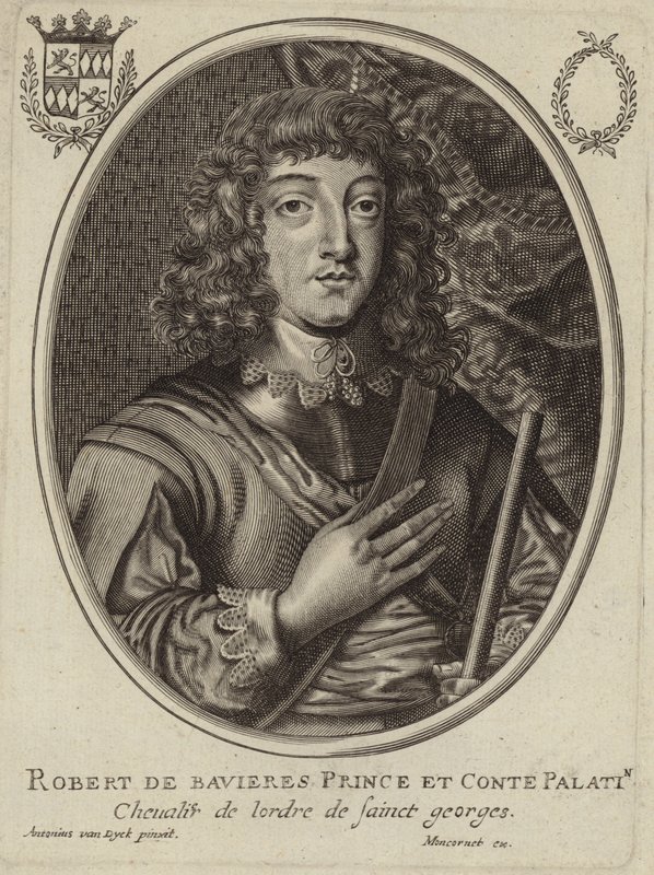 Ritratto di Robert de Bavieres da Anthony van Dyck