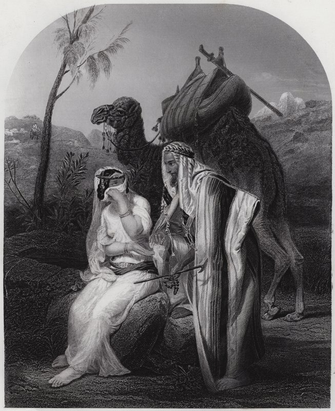 Rebecca riceve i Doni di Isacco da Antoine Charles Horace Vernet