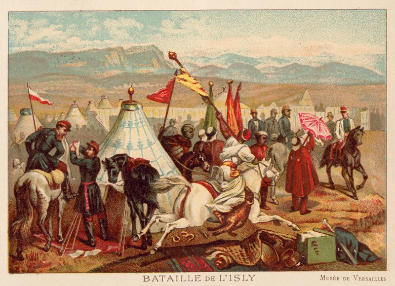 Battaglia di Isly, Marocco, 1844 da Antoine Charles Horace Vernet