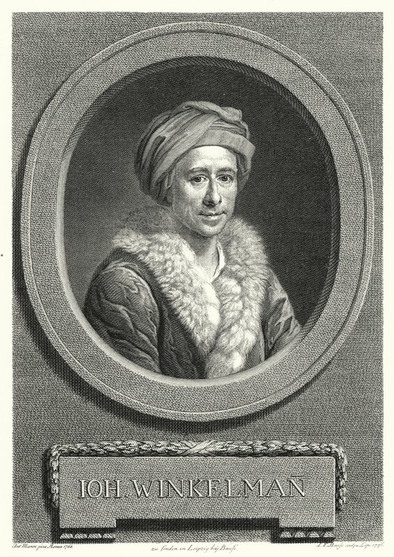Johann Joachim Winckelmann, storico dell