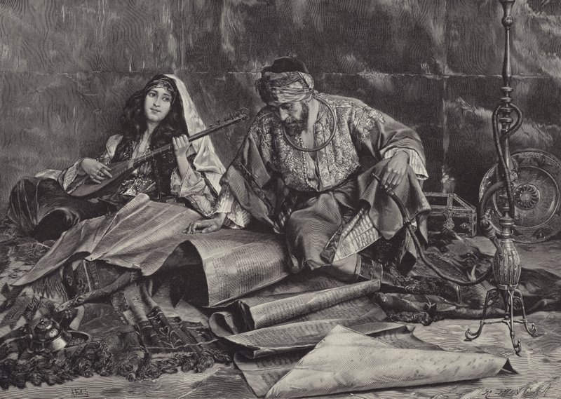La canzone preferita del sultano da Antonio Maria Fabres y Costa