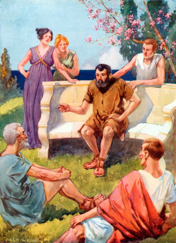 Esopo racconta le sue storie da Archibald Webb