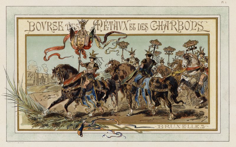 Metalli e Borsa del Carbone, Bruxelles da Armand Jean Heins