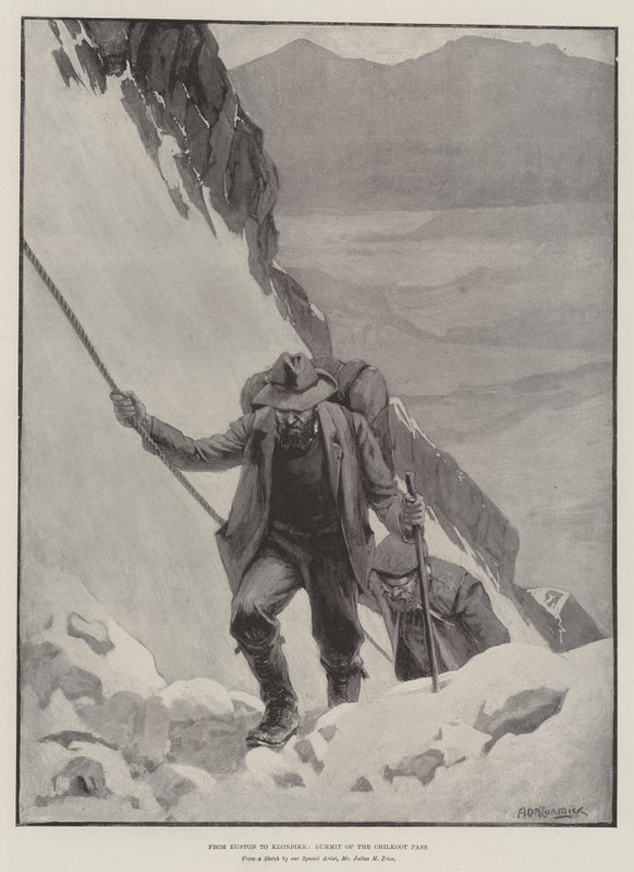 Da Euston al Klondike, vetta del Passo Chilkoot da Arthur David McCormick