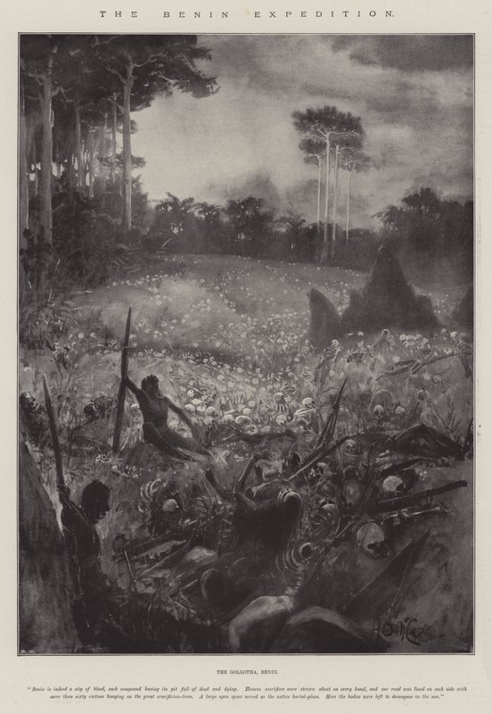 La spedizione del Benin da Arthur David McCormick