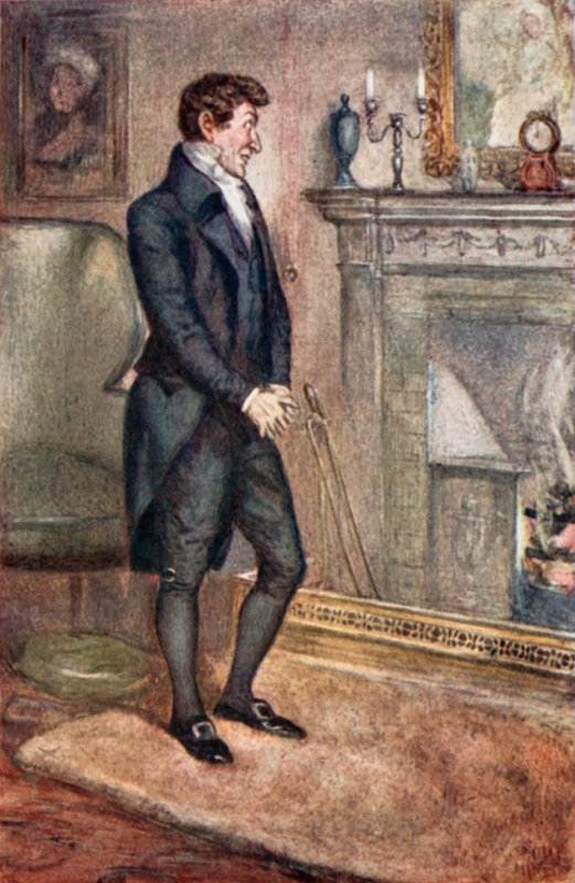 Illustrazione per Emma di Jane Austen da Arthur Wallis Mills