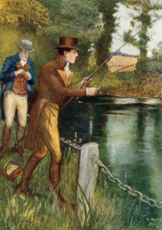 Illustrazione per Orgoglio e pregiudizio di Jane Austen da Arthur Wallis Mills