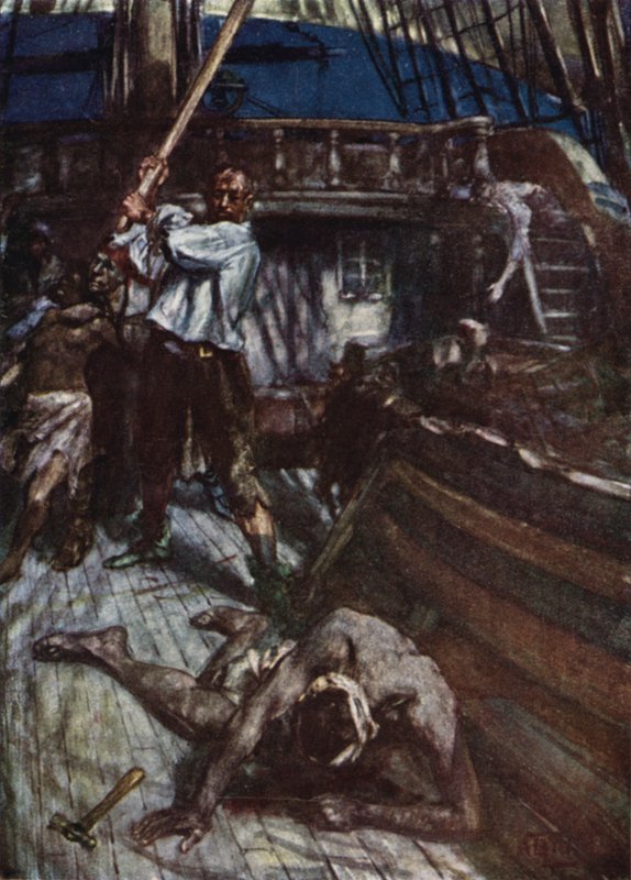 Tomba abbattuto dal capitano dello schiavista da Arthur David McCormick