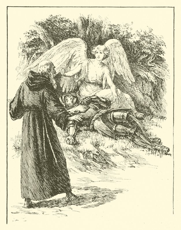 Sir Guyon, il campione della cavalleria da Arthur George Walker