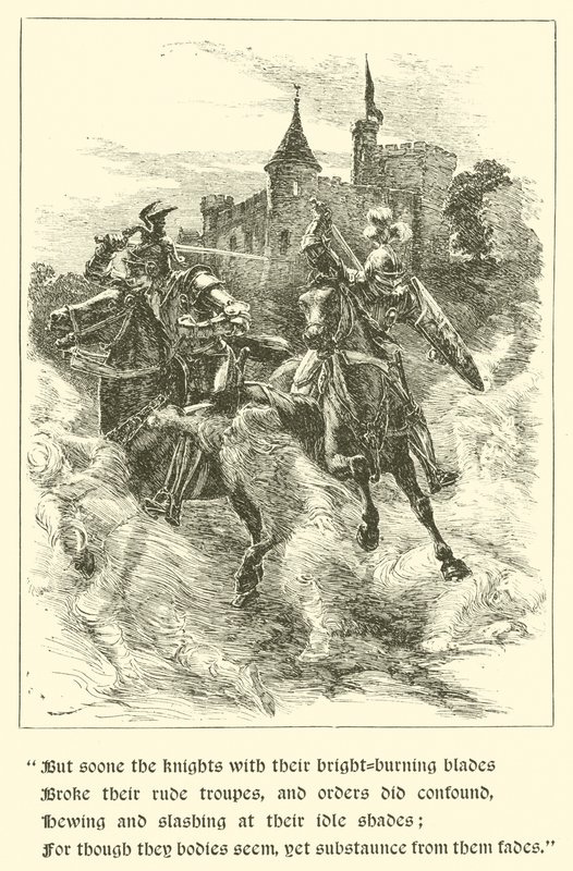 Sir Guyon, La Casa della Temperanza da Arthur George Walker