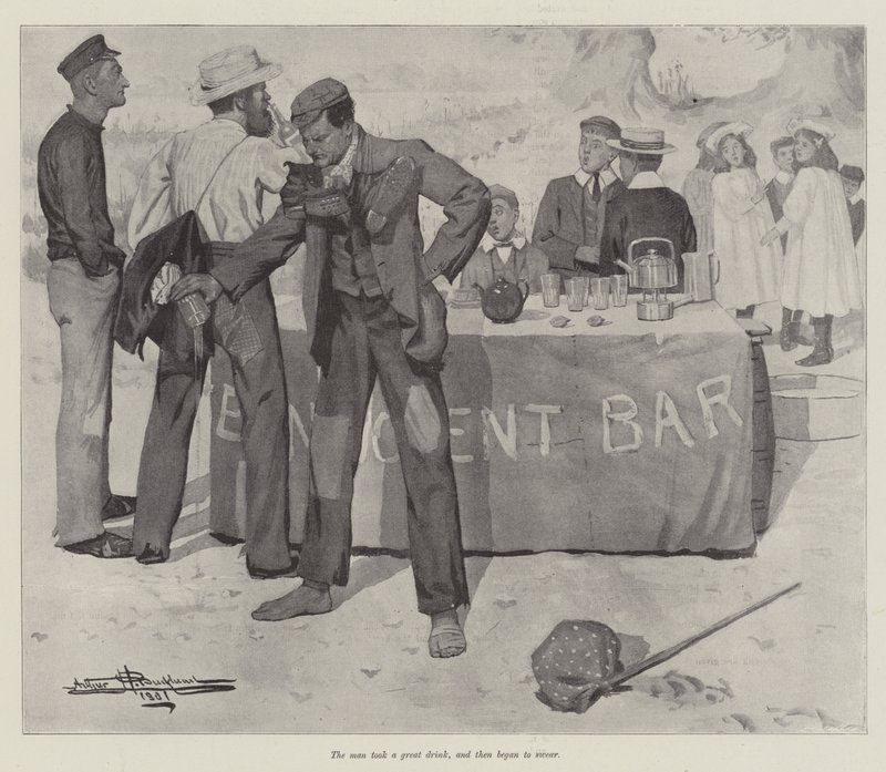 Il Bar Benevolo, di E Nesbit da Arthur Herbert Buckland