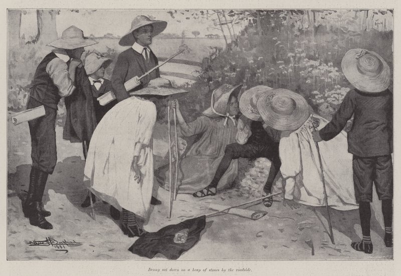I pellegrini di Canterbury, di E Nesbit da Arthur Herbert Buckland