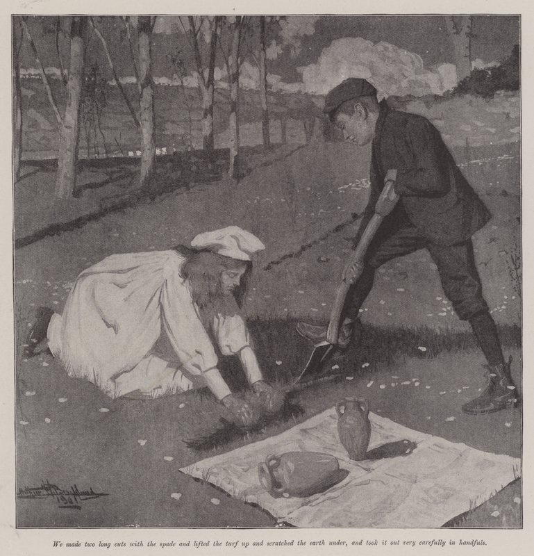 La vendita di antichità, di E Nesbit da Arthur Herbert Buckland