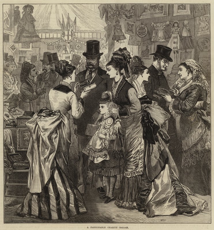 Un Bazar di Beneficenza alla Moda da Arthur Hopkins