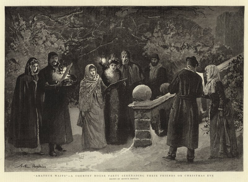 Amatori in attesa, una festa in casa di campagna che serenano i loro amici alla vigilia di Natale da Arthur Hopkins