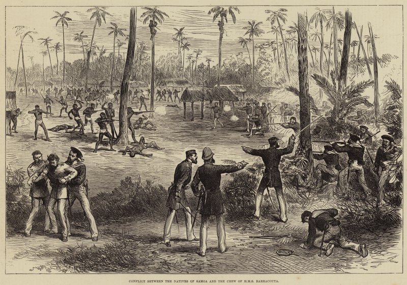 Conflitto tra i nativi di Samoa e l