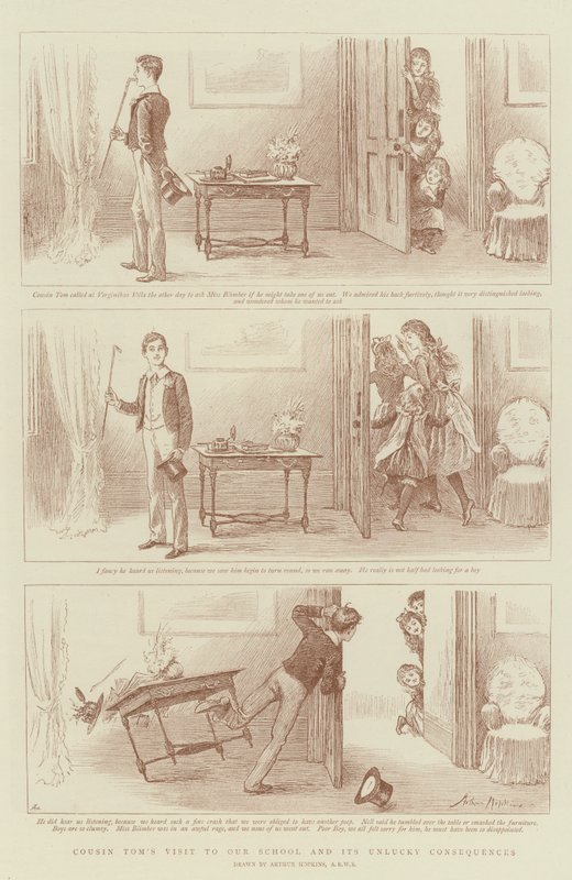 La Visita di Cugino Tom alla Nostra Scuola e le sue Conseguenze Sfortunate da Arthur Hopkins