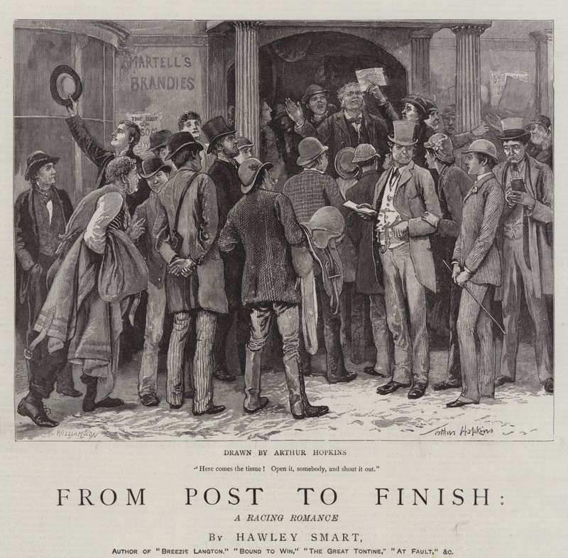 Da Post a Finish, un romanzo di corse da Arthur Hopkins