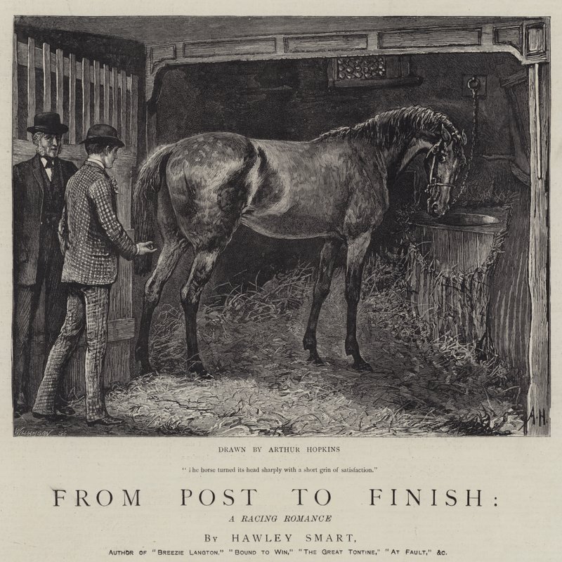 Da Post a Finish, un romanzo di corse da Arthur Hopkins