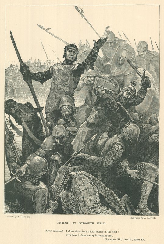Illustrazione per Re Riccardo III da Arthur Hopkins