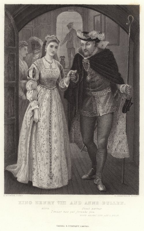 Re Enrico VIII e Anna Bolena, Re Enrico VIII, Atto I, Sc IV da Arthur Hopkins