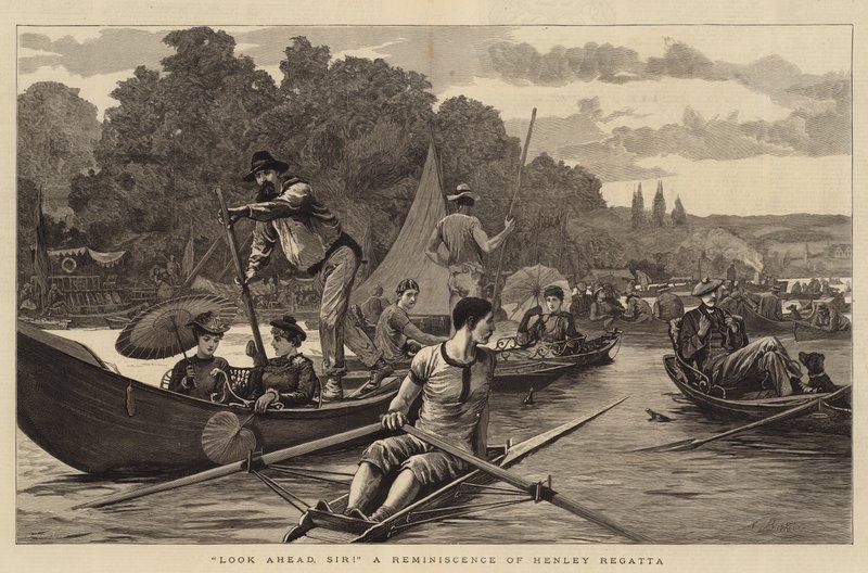 Guarda avanti, signore! Un ricordo della regata di Henley da Arthur Hopkins