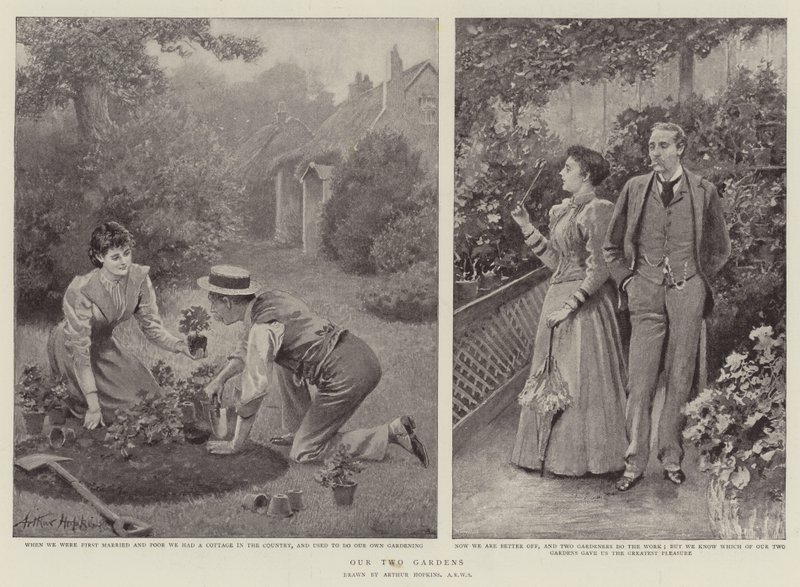 I nostri due giardini da Arthur Hopkins