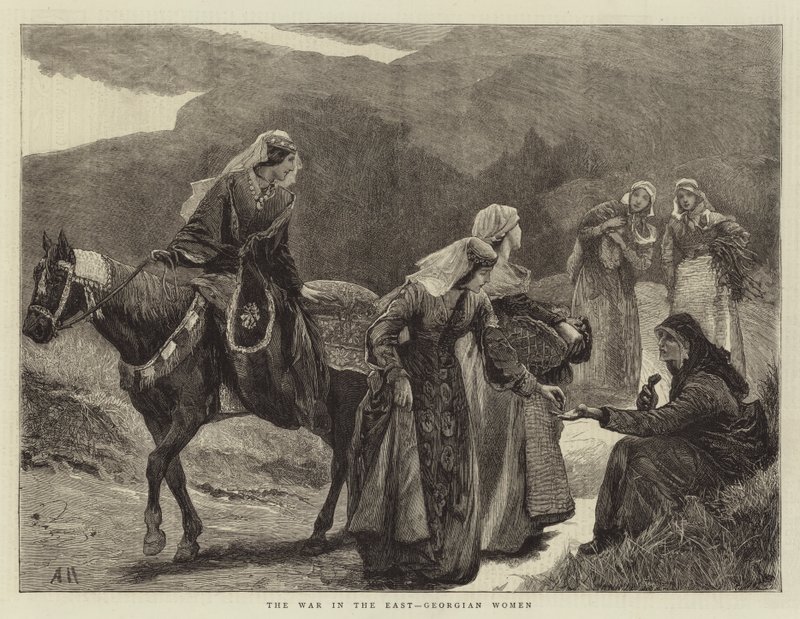 La guerra in Oriente, donne georgiane da Arthur Hopkins
