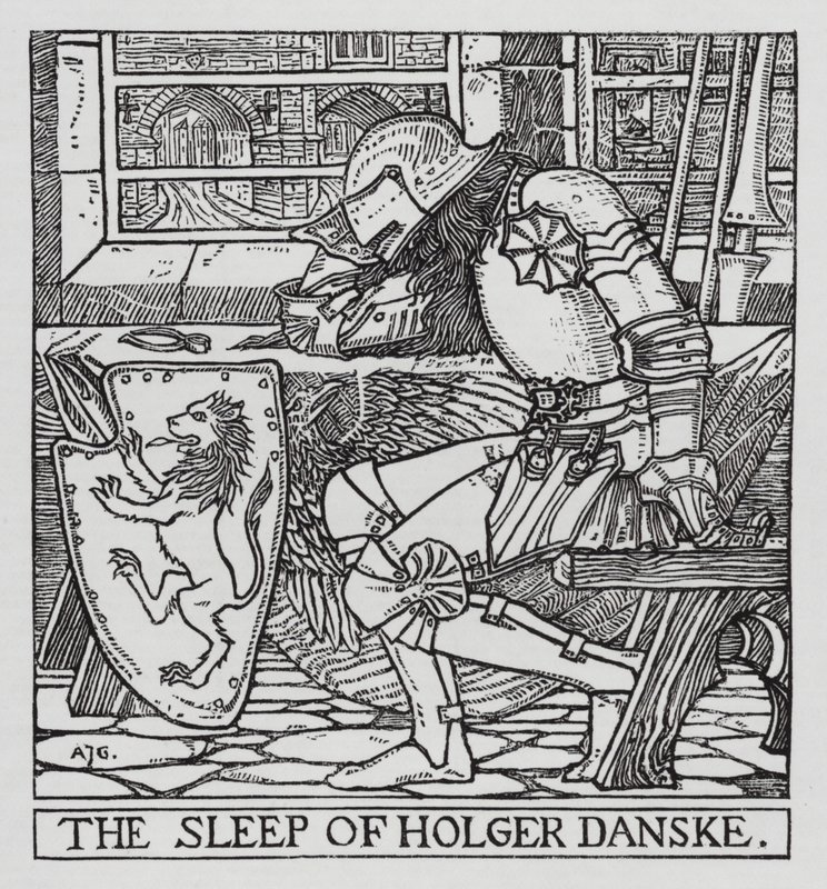 Hans Christian Andersen: Holger Danske da Arthur Joseph Gaskin