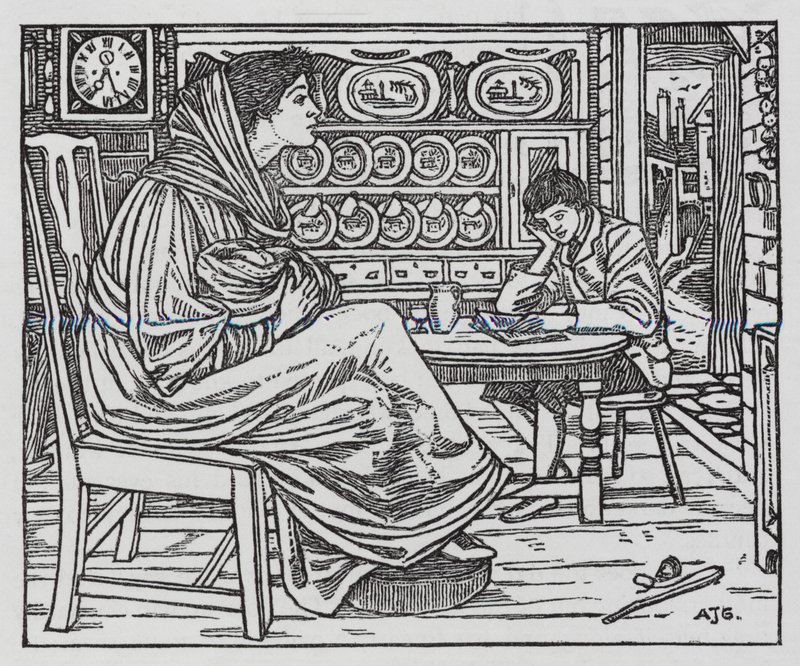 Hans Christian Andersen: Il piccolo Tuk da Arthur Joseph Gaskin
