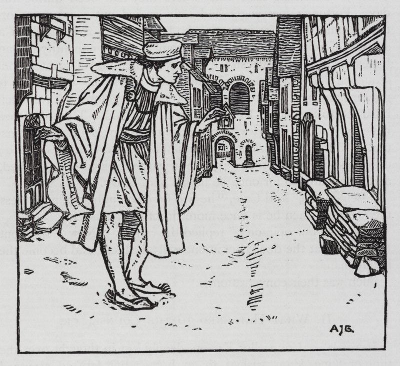 Hans Christian Andersen: Gli Stivali della Fortuna da Arthur Joseph Gaskin