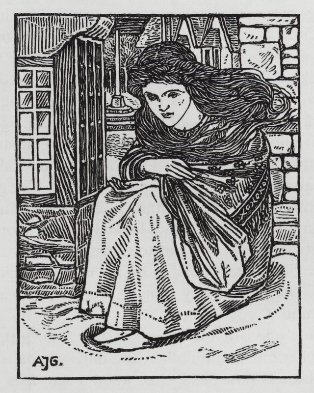Hans Christian Andersen: La piccola fiammiferaia da Arthur Joseph Gaskin