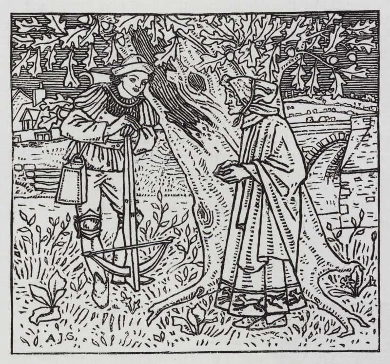 Hans Christian Andersen: La Scatola di Fiammiferi da Arthur Joseph Gaskin