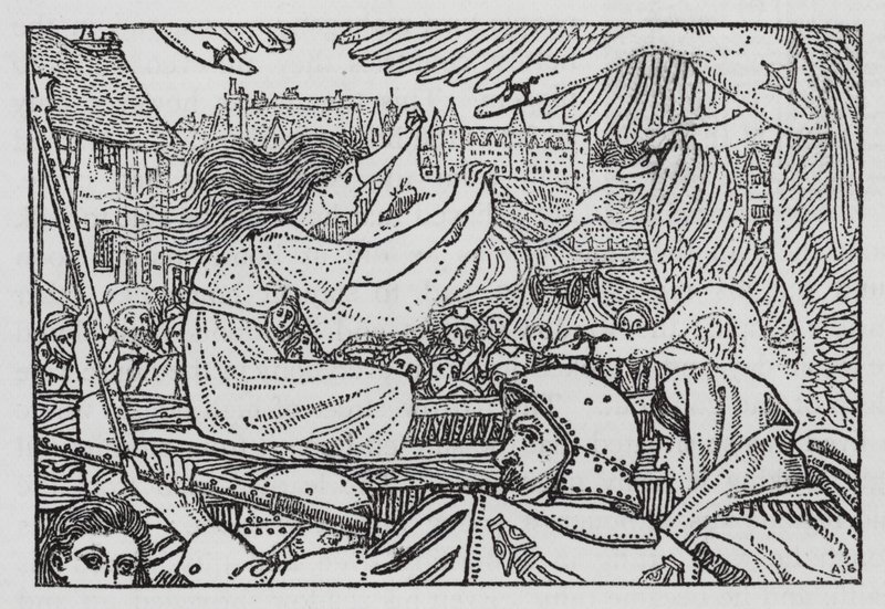 Hans Christian Andersen: I cigni selvatici da Arthur Joseph Gaskin