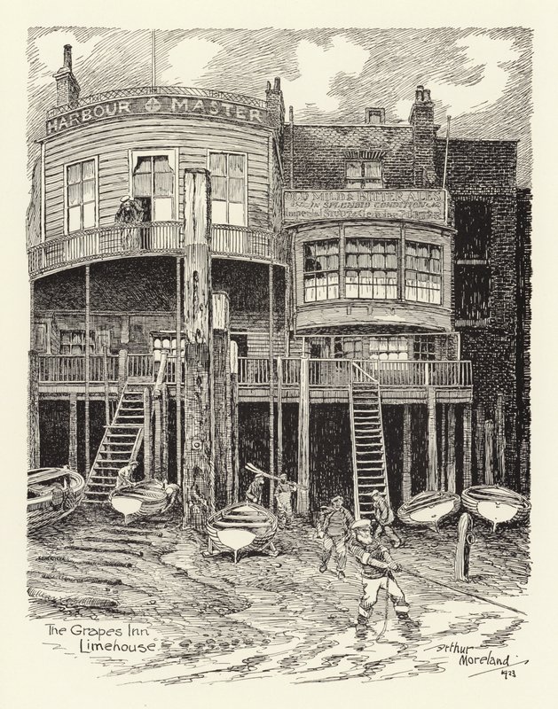 The Grapes Inn, Limehouse da Arthur Moreland