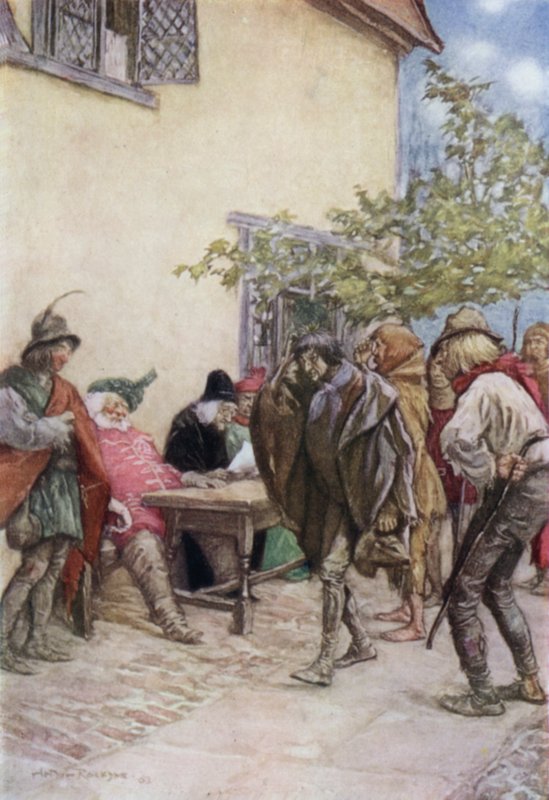 Re Enrico IV Parte 2 da Arthur Rackham