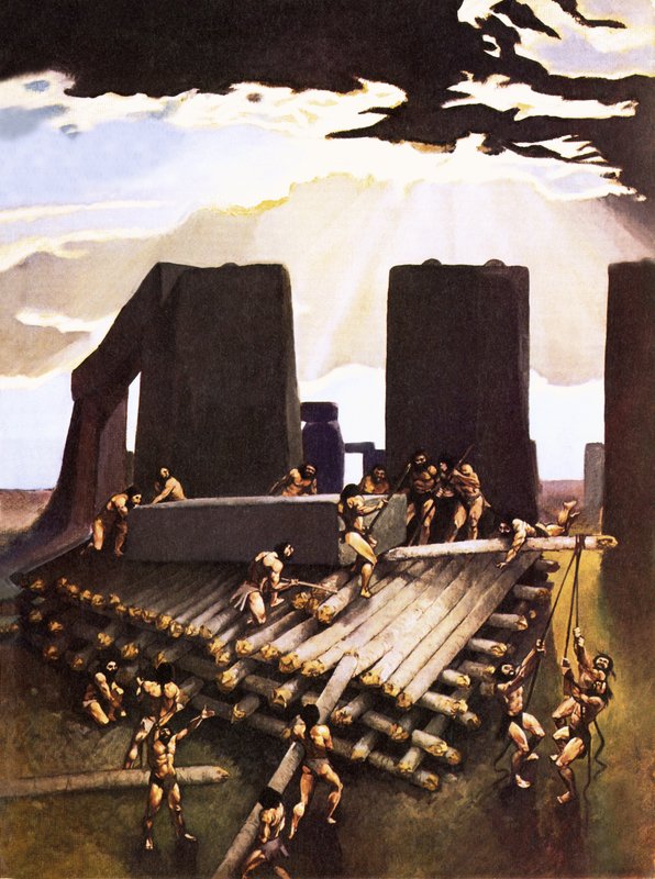 La costruzione di Stonehenge, un