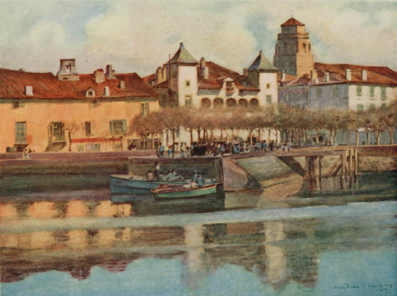 Paesi Baschi: Lohobiague, St Jean de Luz da Arthur Romilly Fedden