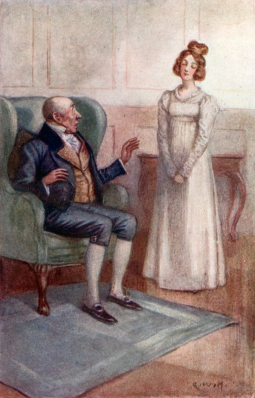 Illustrazione per Emma di Jane Austen da Arthur Wallis Mills