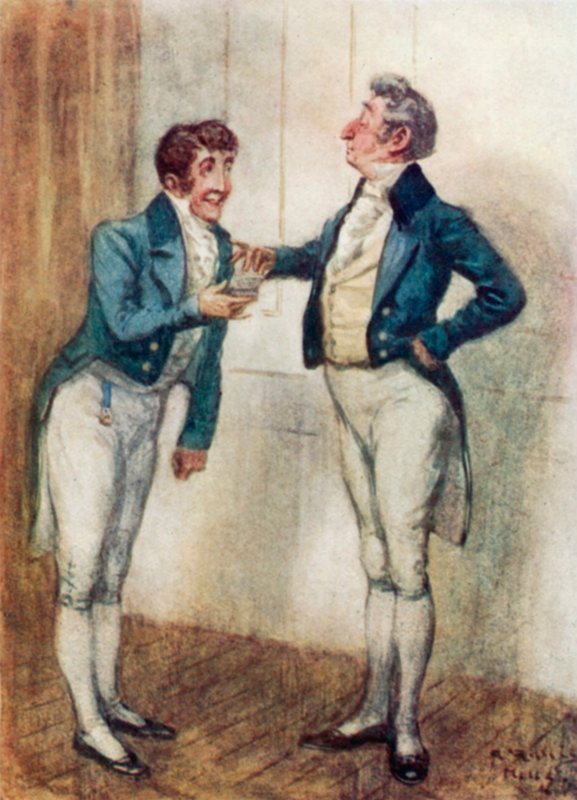 Illustrazione per Persuasione di Jane Austen da Arthur Wallis Mills