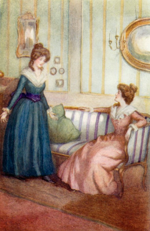Illustrazione per Orgoglio e pregiudizio di Jane Austen da Arthur Wallis Mills